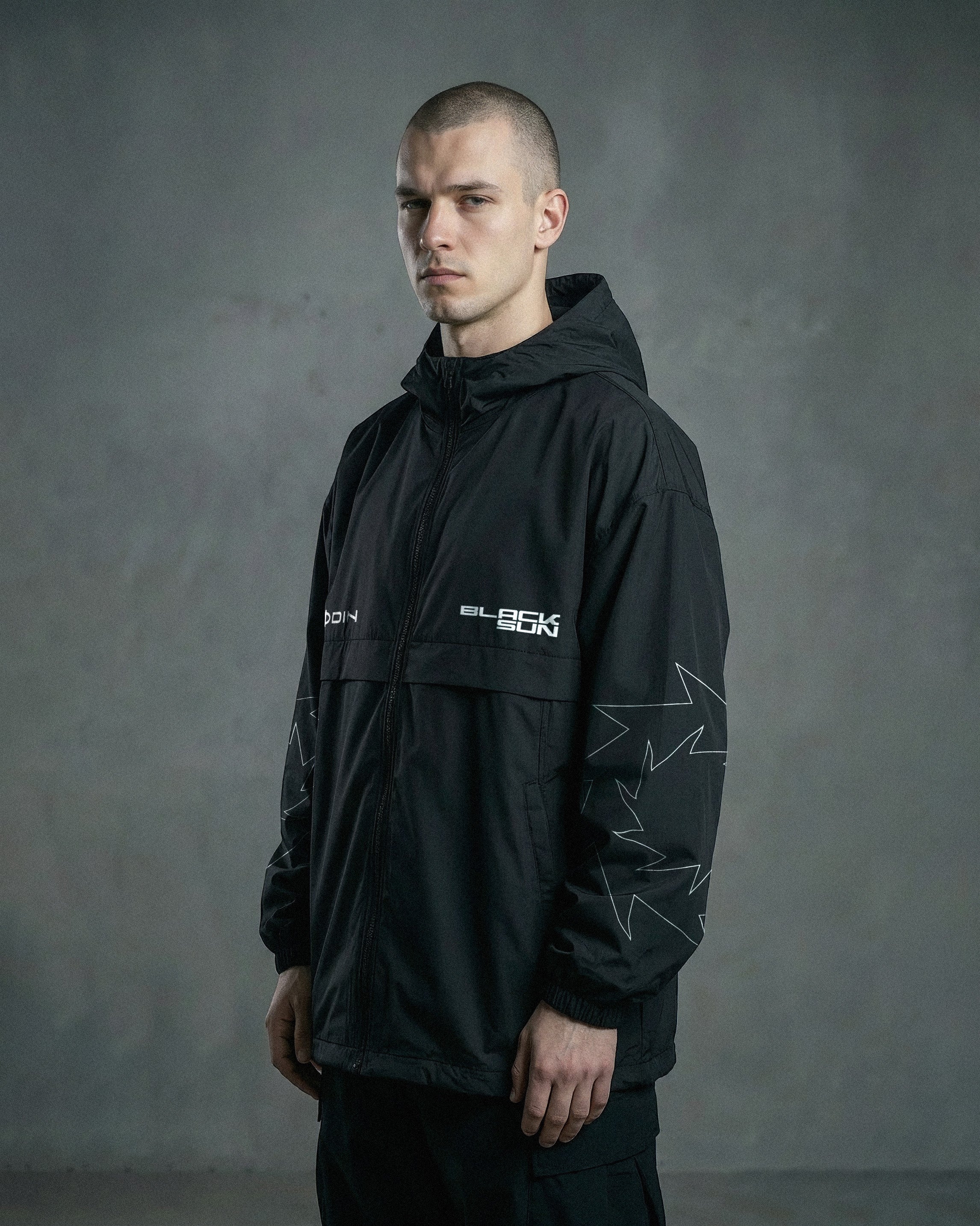 BLACK SUN™ CORE WIND SHIFT - Premium Windbreaker Jacket | Odin Gear