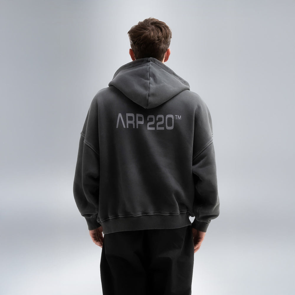ARP220 Hoodie - Obsidian Black Wash
