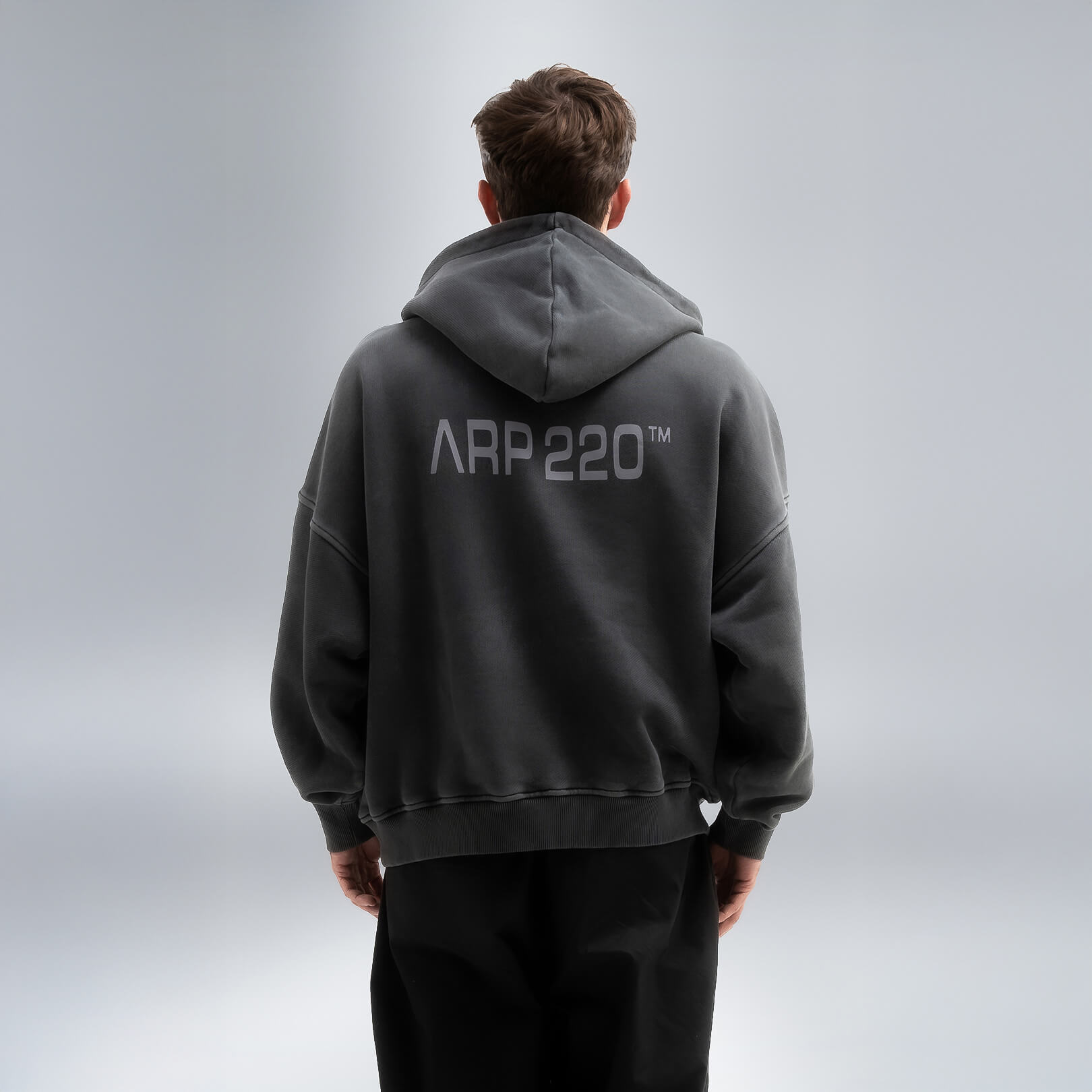ARP220 Hoodie - Obsidian Black Wash