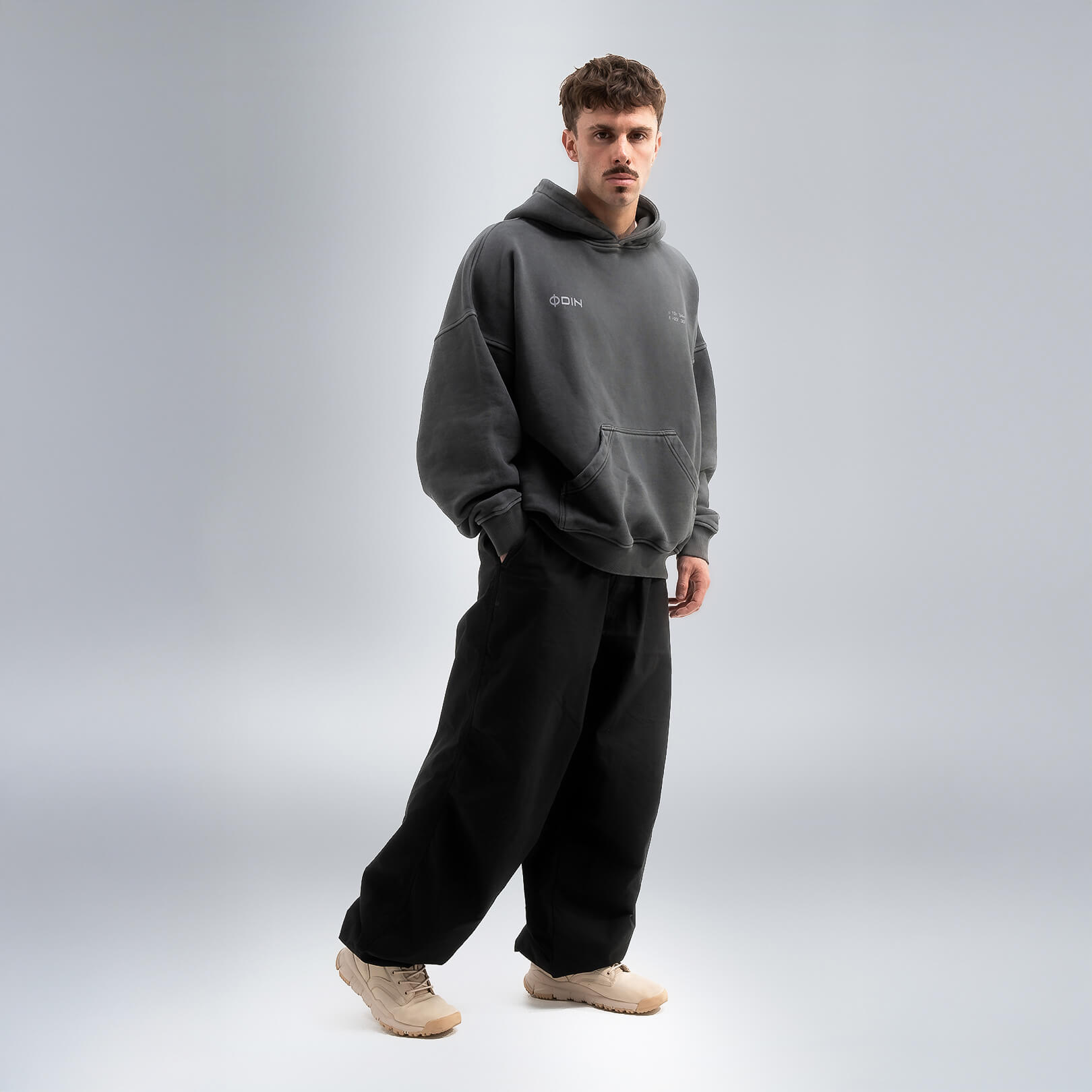 ARP220 Hoodie - Obsidian Black Wash