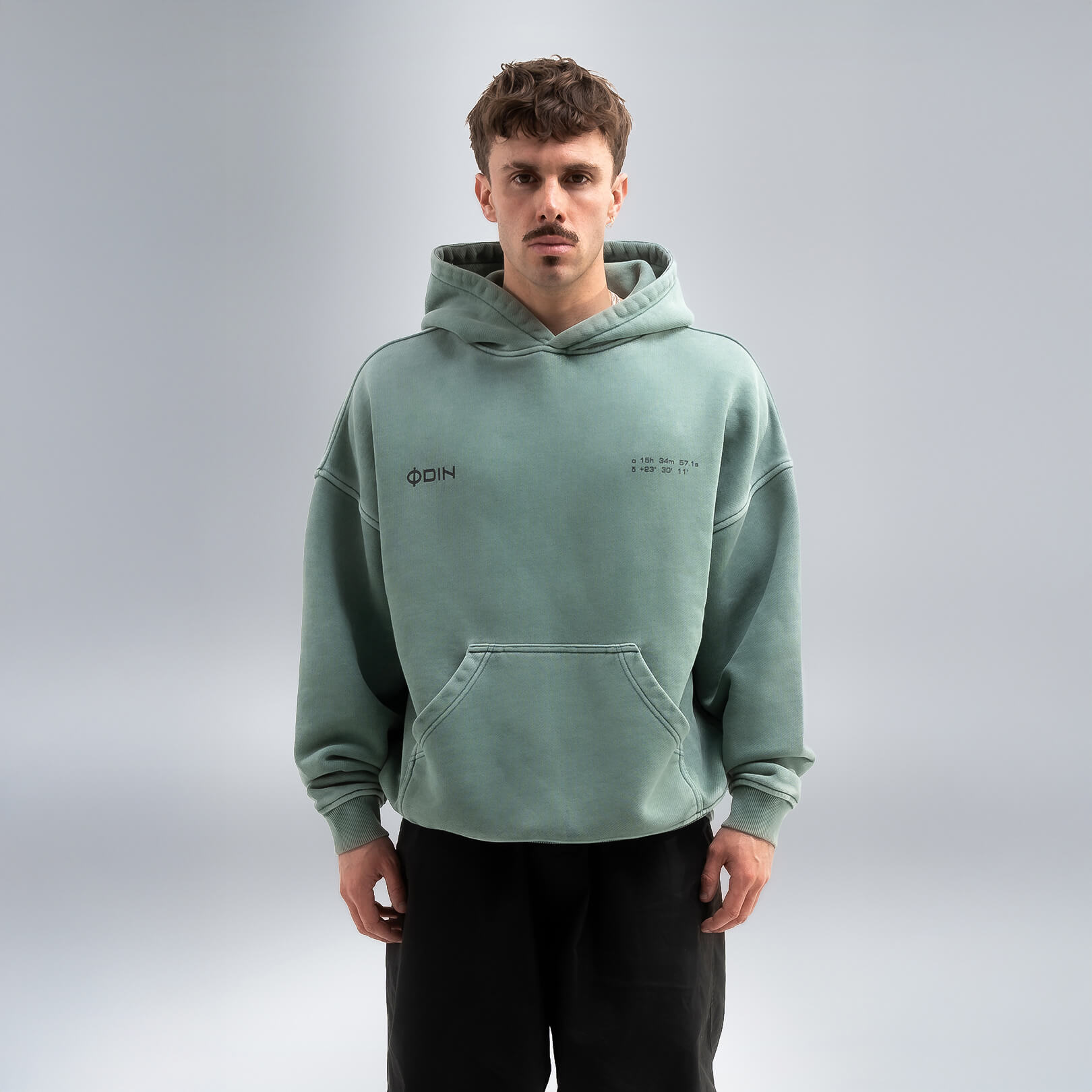 ARP220 Hoodie - Verdigris Green