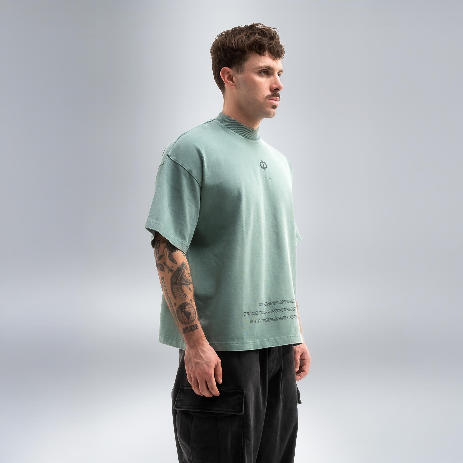 ARP220 T-Shirt - Verdigris Green