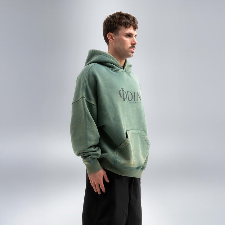 REMEMBRANCE HOODIE - Faded Moss