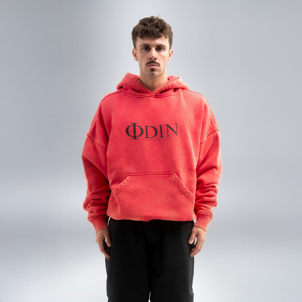REMEMBRANCE HOODIE - Rusted Crimson