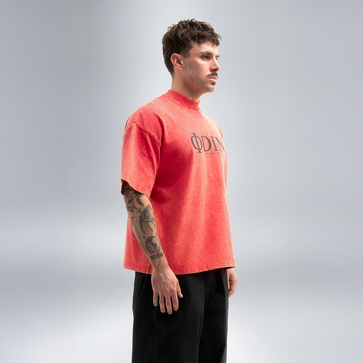 REMEMBRANCE T-SHIRT - Rusted Crimson